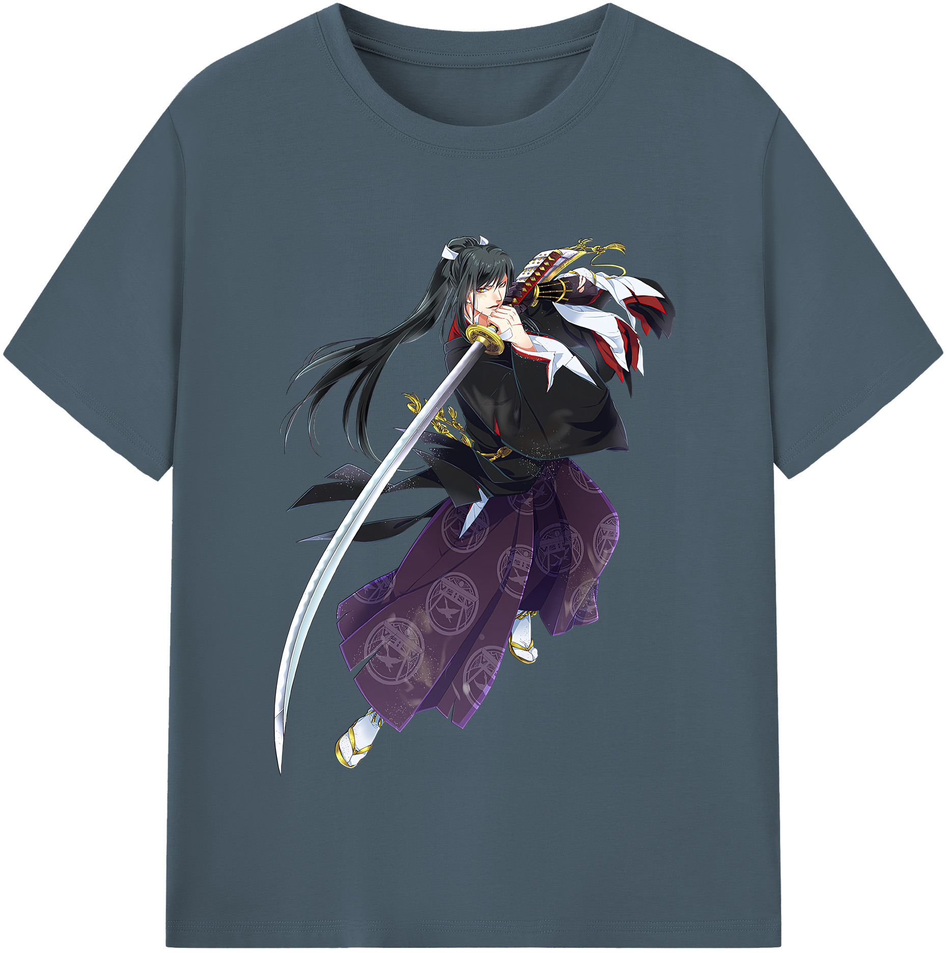 （画像用） 刀剣乱舞 Touken Ranbu 綿100％半袖Tシャツ（フロントプリント）